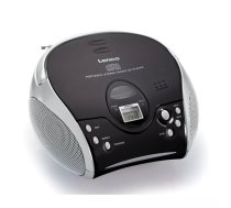 Lenco SCD-24 Digitāls FM Melns, Sudrabs MP3 atskaņošana