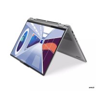 Lenovo Yoga 7 AMD Ryzen™ 5 7535U Hibrīds (divi vienā) 40,6 cm (16") Skārienjūtīgais ekrāns WUXGA 16 GB LPDDR5-SDRAM 512 GB SSD Wi-Fi 6E (802.11ax) Windows 11 Home Pelēks