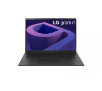 LG Gram 17Z90Q Portatīvais dators 43,2 cm (17") WQXGA Intel® Core™ i7 i7-1260P 16 GB LPDDR5-SDRAM 1 TB SSD Wi-Fi 6E (802.11ax) Windows 11 Pro Melns