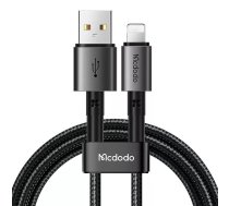 Kabeļa savienojums no USB-A uz Lightning Mcdodo CA-3580, 1,2 m (melns)