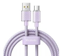 Kabeļa savienojums no USB-A uz Lightning Mcdodo CA-3652, 1,2 m (violets)