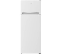 Brīvstāvošs ledusskapis BEKO RDSA240K40WN, kopējais tilpums 223 l (177 l ledusskapis / 46 l saldētava), P 540 x D 574 x A 1465 mm, pārvelkama durvju atvēršana