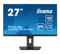iiyama ProLite monitori 68,6 cm (27") 1920 x 1080 pikseļi Full HD LED Melns