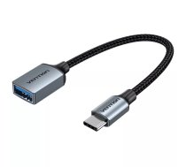 Vention CCXHB USB kabelis 0,15 m USB 3.2 Gen 1 (3.1 Gen 1) USB C USB A Pelēks