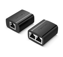 Vention IPTB0 kabeļu spraudņu pāreja RJ-45 2 x RJ-45 Melns