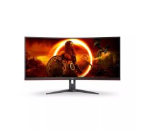 AOC G2 CU34G2XE/BK LED display 86,4 cm (34") 3440 x 1440 pikseļi Wide Quad HD LCD Melns, Sarkans