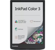 PocketBook InkPad Color 3 e-grāmatu lasītājs Skārienjūtīgais ekrāns 32 GB Wi-Fi Melns, Pelēks