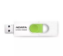 ADATA UV320 USB zibatmiņa 256 GB USB Type-A 3.2 Gen 1 (3.1 Gen 1) Zaļš, Balts