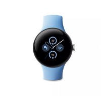 Google Pixel Watch 2 AMOLED 41 mm Digitāls Skārienjūtīgais ekrāns 4G Sudrabs Wi-Fi GPS