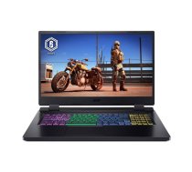 Acer Nitro 5 AN517-55-74TN Intel® Core™ i7 i7-12650H Portatīvais dators 43,9 cm (17.3") Full HD 16 GB DDR4-SDRAM 1 TB SSD NVIDIA GeForce RTX 4060 Wi-Fi 6 (802.11ax) eShell Melns