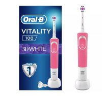 Oral-B Vitality 100 3D White rozā zobu birste