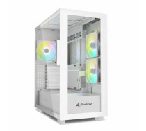 Datora korpuss Sharkoon Rebel C60 Midi Tower White