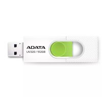 ADATA UV320 USB zibatmiņa 512 GB USB Type-A 3.2 Gen 1 (3.1 Gen 1) Zaļš, Balts