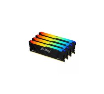 Kingston Technology FURY Beast RGB atmiņas modulis 64 GB 4 x 16 GB DDR4