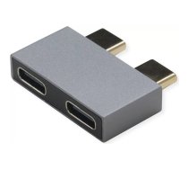 ROLINE USB3.2Gen1 Adptr. 2x C - ST/BU - Adapteris - Digitālais/Datu (12.03.2945)