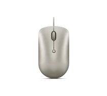 Vadu pele birojam Lenovo 540 ambidekstra USB Type‑C optiskā 2400 DPI Sand
