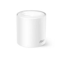 TP-Link Deco X10 Divkāršā frekvenču josla (2.4 GHz / 5 GHz) Wi-Fi 6 (802.11ax) Balts 2 Iekšējs