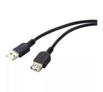 Renkforce RF-5771510 USB kabelis 0,5 m USB 2.0 USB A Melns