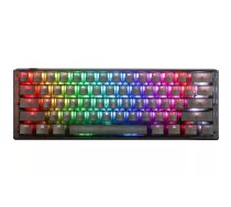 Ducky One 3 Aura Mini tastatūra USB QWERTY US International Melns