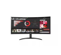 LG 34WR50QC-B monitori 86,4 cm (34") 3440 x 1440 pikseļi UltraWide Quad HD LCD Melns