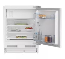 Iebūvējamais ledusskapis Beko BU1154N, kopējais tilpums 107 l — ledusskapis 92 l, saldētava 15 l, augšējā saldētava, reversējamas durvis, trokšņa līmenis 37 dB, energoefektivitāte E
