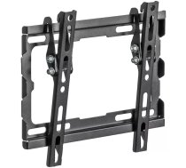Sienas kronšteins KIVI BASIC-22T noliekams VESA 200x200 23"–43" televizoriem, maksimālā slodze 45 kg