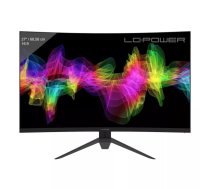 LC-Power LC-M27-QHD-165-C monitori 68,6 cm (27") 2560 x 1440 pikseļi Quad HD LED Melns