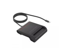 Conceptronic SCR01BC viedkaršu nolasītājs Iekštelpas USB USB Veids-C Melns