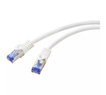 Renkforce RF-5771522 tīkla kabelis Balts 1 m Cat6a S/FTP (S-STP)