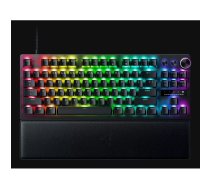Klaviatūra Razer Huntsman V3 Pro Tenkeyless Optiskais slēdzis RGB LED