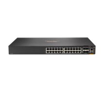 Aruba CX 6200F 24G Class-4 PoE 4SFP+ 370W Vadīts L3 Gigabit Ethernet (10/100/1000) Power over Ethernet (PoE) 1U