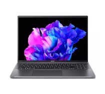 Acer Swift Go 16 SFG16-71-50S4 Intel® Core™ i5 i5-1335U Portatīvais dators 40,6 cm (16") WUXGA 16 GB LPDDR5-SDRAM 1 TB SSD Wi-Fi 6E (802.11ax) Windows 11 Home Pelēks