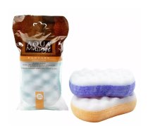 Ķermeņa sūklis Aqua Massage Sponge Bath Peeling 90001009 — pīlinga dušas sūklis