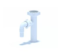 Noteces šļūtene veļas mašīnai ANI_PLAST Ani 1 1/2 x 32 mm