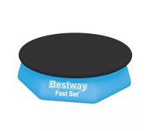Baseina drošības pārklājs Bestway Fast Set Round Pool Cover 2.40 m