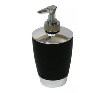 Šķidrā ziepju dozators BESK 9076705 — plastmasa, melns, sienas/galda