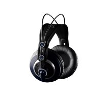Studijas vadu austiņas AKG K240 MKII — 55 Ω, 15–25 000 Hz, noņemams 3 m kabelis, slēgtas, melnas