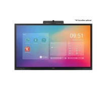 Sharp PN-LC862 Plakans digitālā displeja panelis 2,18 m (86") LCD Wi-Fi 450 cd/m² 4K Ultra HD Melns Skārienjūtīgais ekrāns Iebūvētais procesors Android 11 16/7