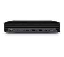 HP Pro 400 G9 Intel® Core™ i3 i3-12100T 16 GB DDR4-SDRAM 256 GB SSD Windows 11 Pro Mini PC Melns