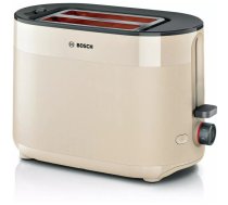 Bosch tosteris | TAT2M127 MyMoment | Jauda 950W | Laika nišu skaits 2 | Korpusa materiāls Plastmasa | Bēšs