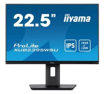 iiyama ProLite XUB2395WSU-B5 monitori 57,1 cm (22.5") 1920 x 1200 pikseļi WUXGA LCD Melns