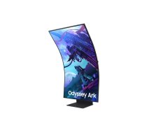 Samsung Odyssey S55CG970NU monitori 139,7 cm (55") 3840 x 2160 pikseļi 4K Ultra HD LED Melns