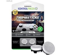 Spēļu kontroliera īkšķu uzlikas STEELSERIES KontrolFreek Sports Clutch White Black XBX ar paaugstinātu saķeri
