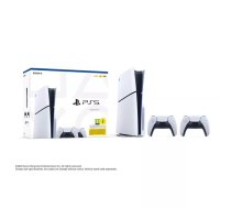 Sony Playstation 5 Slim 1,02 TB Wi-Fi Melns, Balts