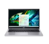 Acer Aspire 3 A315-24P-R7RJ AMD Ryzen™ 5 7520U Portatīvais dators 39,6 cm (15.6") Full HD 8 GB LPDDR5-SDRAM 512 GB SSD Wi-Fi 6 (802.11ax) Sudrabs