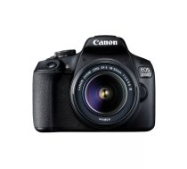 Canon EOS 2000D + EF-S 18-55mm f/3.5-5.6 III SLR Kameras komplekts 24,1 MP CMOS 6000 x 4000 pikseļi Melns