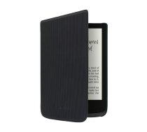 Pocketbook E-Reader vāciņš Touch HD 3, Touch Lux 5 & Color | Viedā miega funkcija | 6 collu apvalks, melns