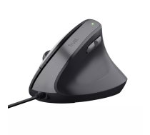 Pele Trust Bayo II USB Optiskā Ergonomiskā Melna