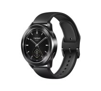 Xiaomi Watch S3 3,63 cm (1.43") AMOLED 47 mm Digitāls 466 x 466 pikseļi Skārienjūtīgais ekrāns Melns GPS