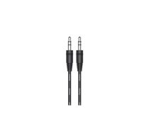 3,5 mm — 3,5 mm stereo audio AUX kabelis iKaku KSC-450 1 m melns